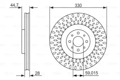0 986 479 648 BOSCH Тормозной диск