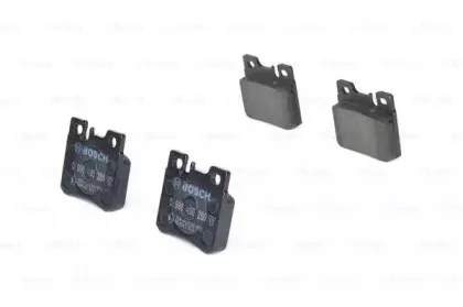 0 986 490 260 BOSCH Комплект тормозных колодок, дисковый тормоз