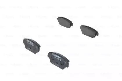 0 986 491 250 BOSCH Комплект тормозных колодок, дисковый тормоз