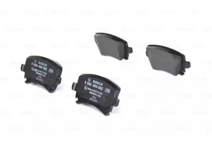 0 986 494 062 BOSCH Комплект тормозных колодок, дисковый тормоз