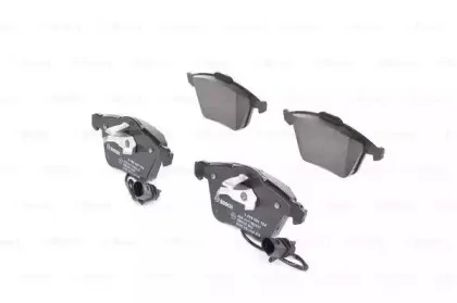 0 986 494 104 BOSCH Комплект тормозных колодок, дисковый тормоз