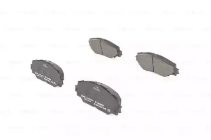 0 986 494 240 BOSCH Комплект тормозных колодок, дисковый тормоз