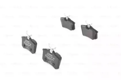 0 986 494 399 BOSCH Комплект тормозных колодок, дисковый тормоз