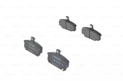 0 986 494 531 BOSCH Комплект тормозных колодок, дисковый тормоз