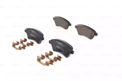 0 986 494 584 BOSCH Комплект тормозных колодок, дисковый тормоз