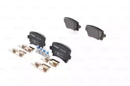 0 986 494 595 BOSCH Комплект тормозных колодок, дисковый тормоз