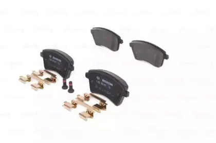 0 986 494 612 BOSCH Комплект тормозных колодок, дисковый тормоз