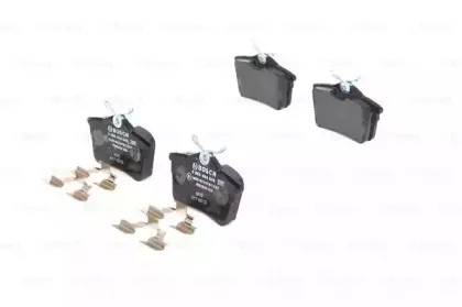 0 986 494 646 BOSCH Комплект тормозных колодок, дисковый тормоз