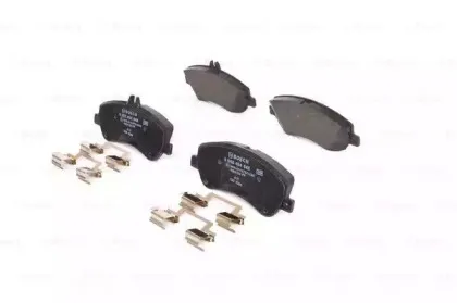 0 986 494 648 BOSCH Комплект тормозных колодок, дисковый тормоз