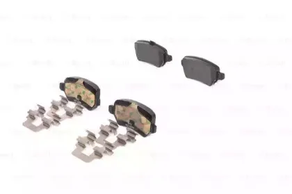 0 986 494 654 BOSCH Комплект тормозных колодок, дисковый тормоз