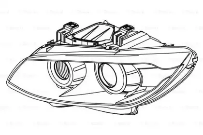 1 307 023 437 BOSCH Основная фара