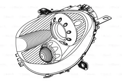 1 307 023 643 BOSCH Основная фара