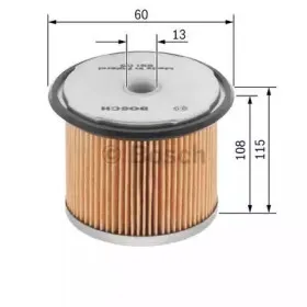 1457431365 BOSCH Топливный фильтр