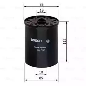 1457434220 BOSCH Топливный фильтр