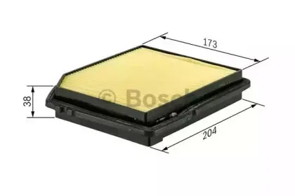 1 987 429 136 BOSCH Воздушный фильтр