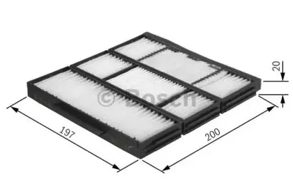 1 987 432 155 BOSCH Фильтр, воздух во внутренном пространстве