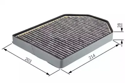 1 987 432 367 BOSCH Фильтр, воздух во внутренном пространстве