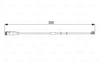 1 987 473 033 BOSCH Сигнализатор, износ тормозных колодок