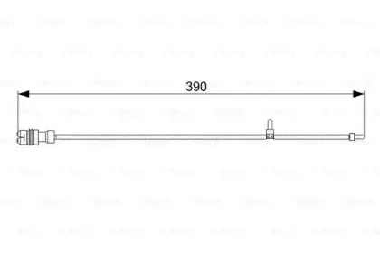 1 987 473 041 BOSCH Сигнализатор, износ тормозных колодок