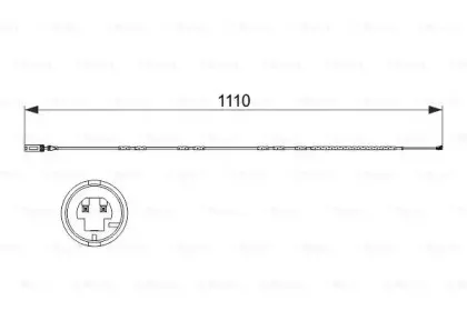 1 987 473 515 BOSCH Сигнализатор, износ тормозных колодок