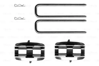 1 987 474 011 BOSCH Комплектующие, колодки дискового тормоза