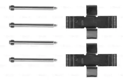 1 987 474 030 BOSCH Комплектующие, колодки дискового тормоза