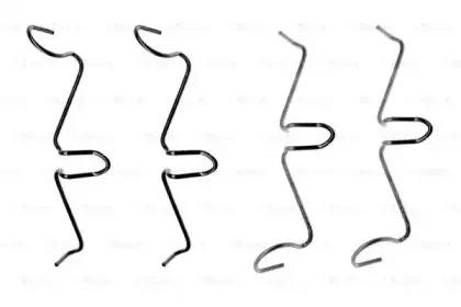 1 987 474 136 BOSCH Комплектующие, колодки дискового тормоза