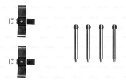 1 987 474 180 BOSCH Комплектующие, колодки дискового тормоза