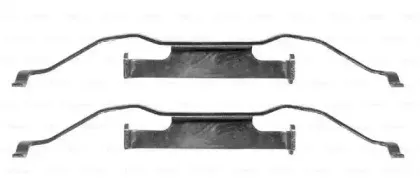 1 987 474 217 BOSCH Комплектующие, колодки дискового тормоза