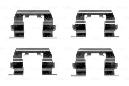 1 987 474 326 BOSCH Комплектующие, колодки дискового тормоза