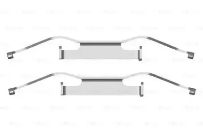 1 987 474 433 BOSCH Комплектующие, колодки дискового тормоза