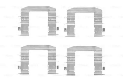 1 987 474 447 BOSCH Комплектующие, колодки дискового тормоза
