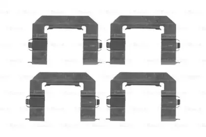 1 987 474 473 BOSCH Комплектующие, колодки дискового тормоза