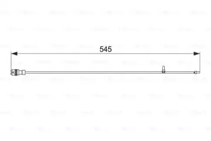 1 987 474 561 BOSCH Сигнализатор, износ тормозных колодок