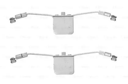 1 987 474 662 BOSCH Комплектующие, колодки дискового тормоза
