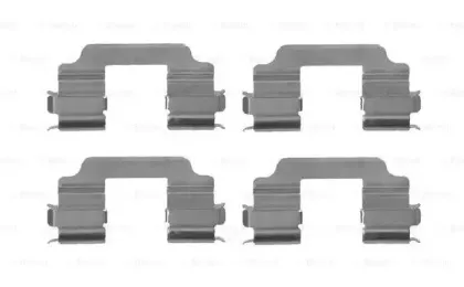 1 987 474 701 BOSCH Комплектующие, колодки дискового тормоза