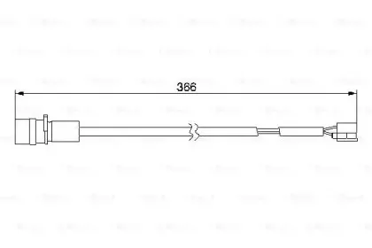 1 987 474 986 BOSCH Сигнализатор, износ тормозных колодок