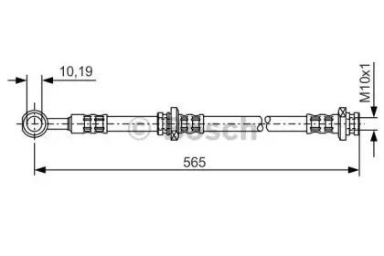 1 987 476 132 BOSCH Тормозной шланг