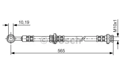 1 987 476 133 BOSCH Тормозной шланг