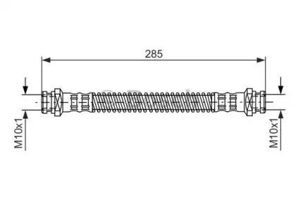 1 987 476 194 BOSCH Тормозной шланг