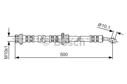 1 987 476 279 BOSCH Тормозной шланг