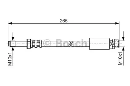 1 987 476 359 BOSCH Тормозной шланг