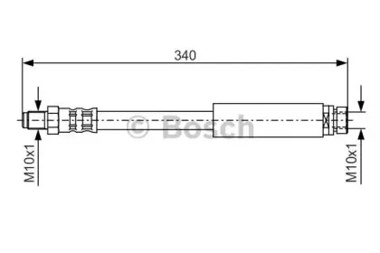 1 987 476 433 BOSCH Тормозной шланг