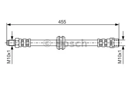 1 987 476 444 BOSCH Тормозной шланг