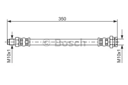 1 987 476 491 BOSCH Тормозной шланг