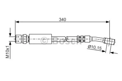 1 987 476 691 BOSCH Тормозной шланг