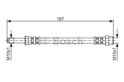 1 987 476 715 BOSCH Тормозной шланг