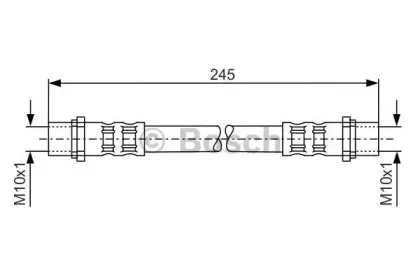1 987 476 904 BOSCH Тормозной шланг