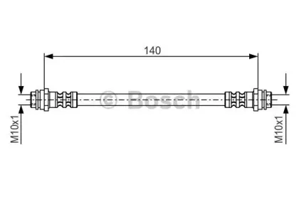 1 987 476 952 BOSCH Тормозной шланг