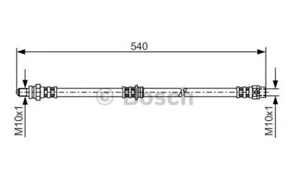 1 987 481 053 BOSCH Тормозной шланг